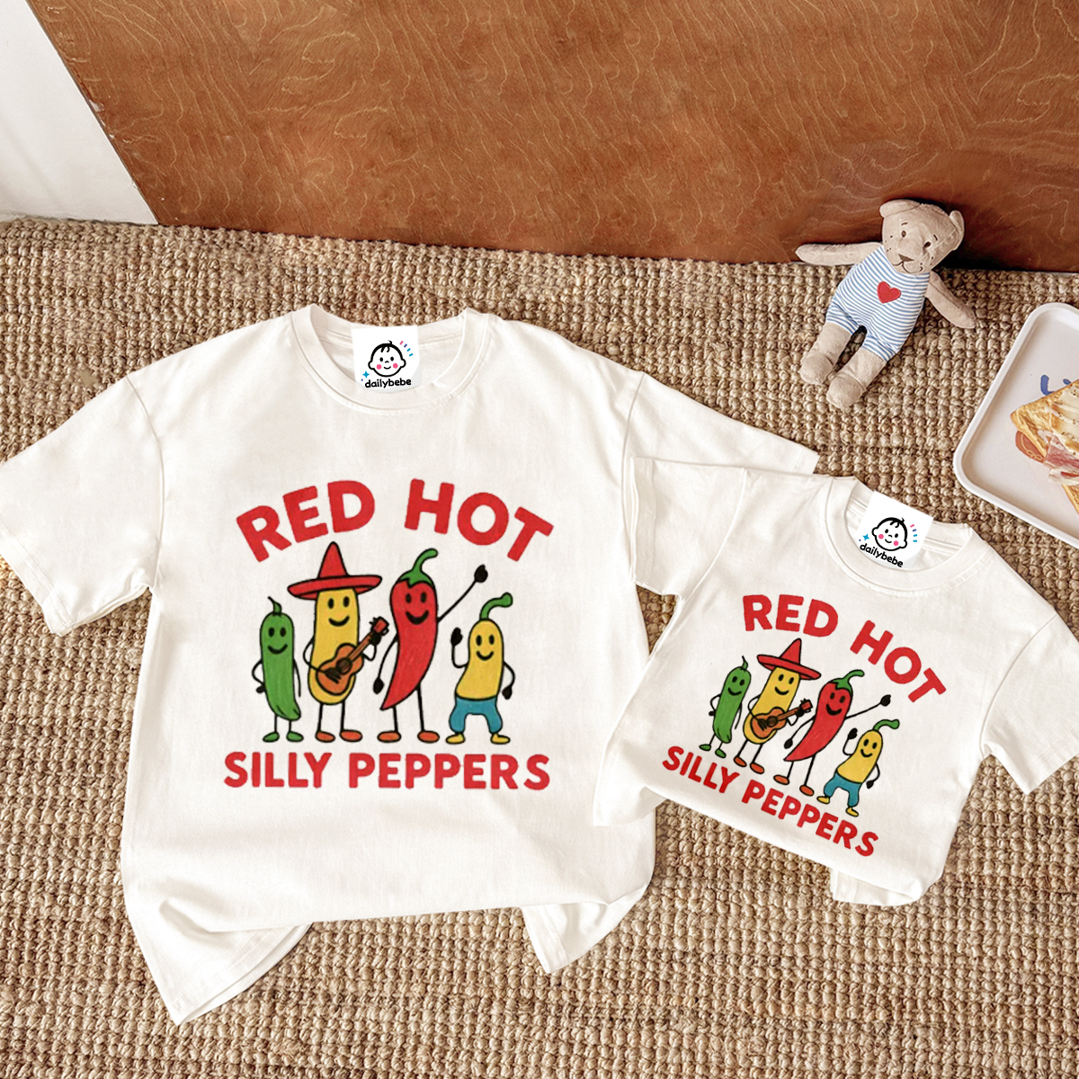 RED HOT SILLY PEPPERS Family Peppers T-Shirt