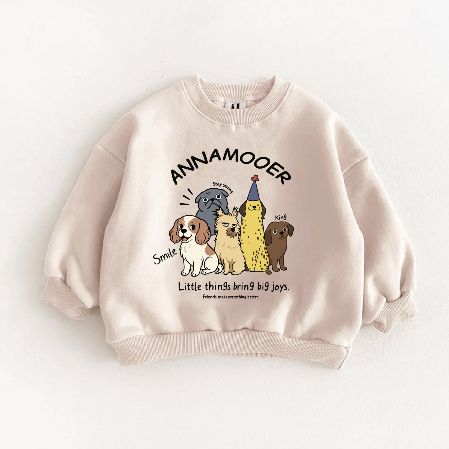 ANNAMOOER Baby Toddler Dog Sweatshirt