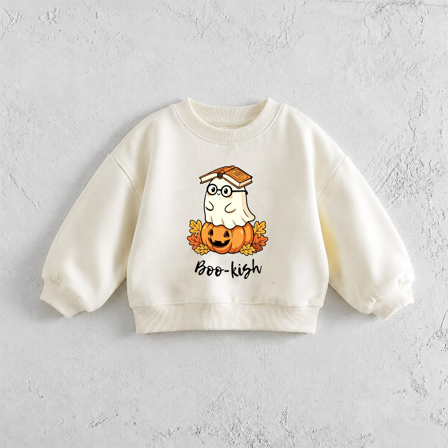 BOO KISH Baby & Kids Ghost Pumpkin Pattern Sweatshirt