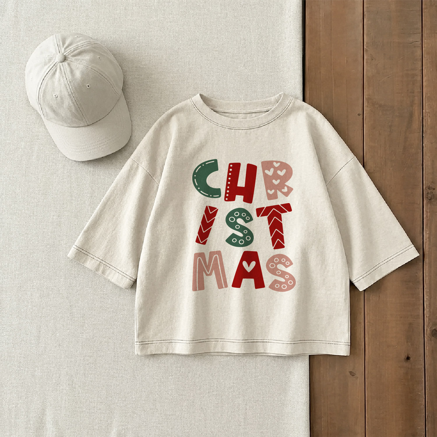 CHRISTMAS Baby & Kids Print T-Shirt (6M-12Y)