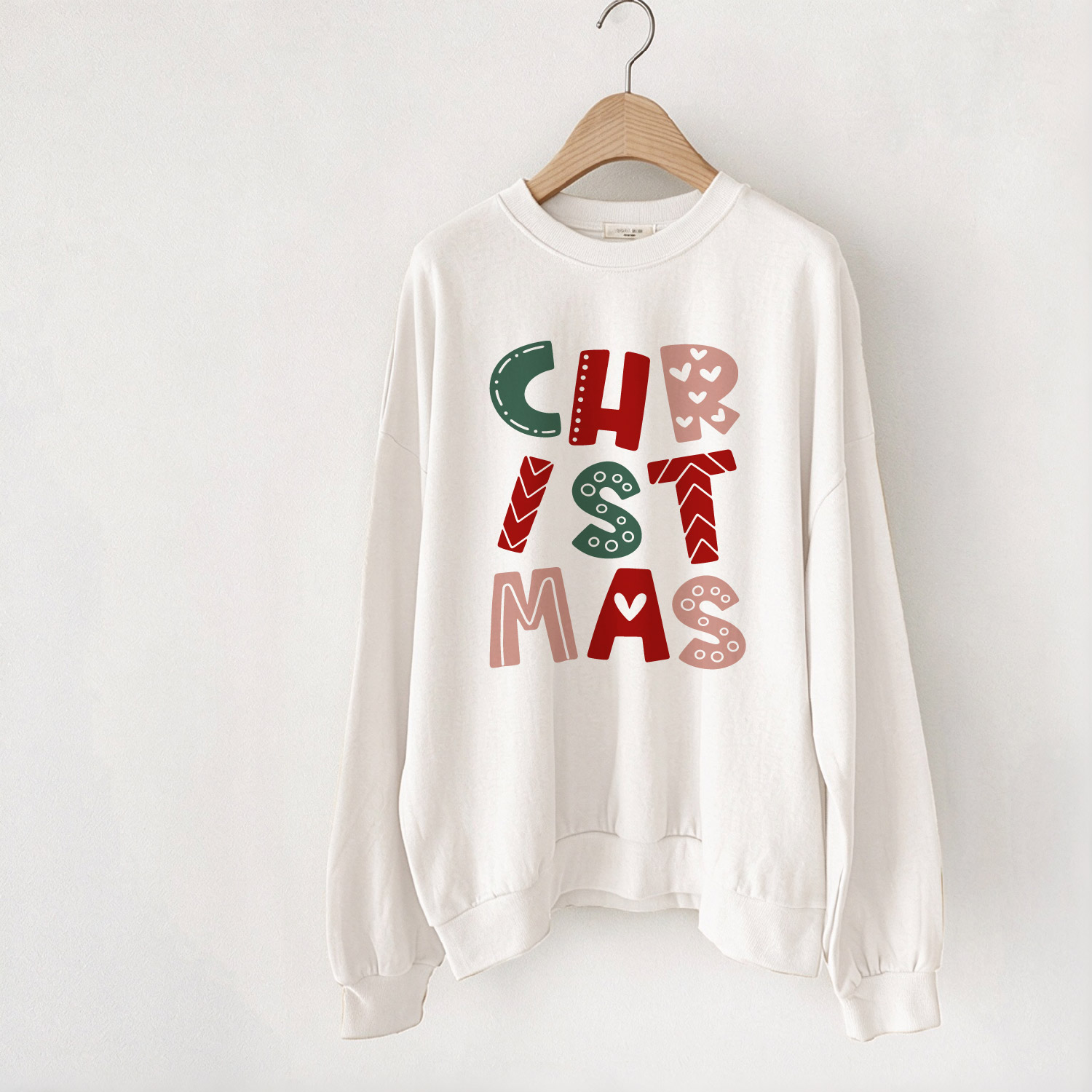 CHRISTMAS Family Slogan Sweatshirt