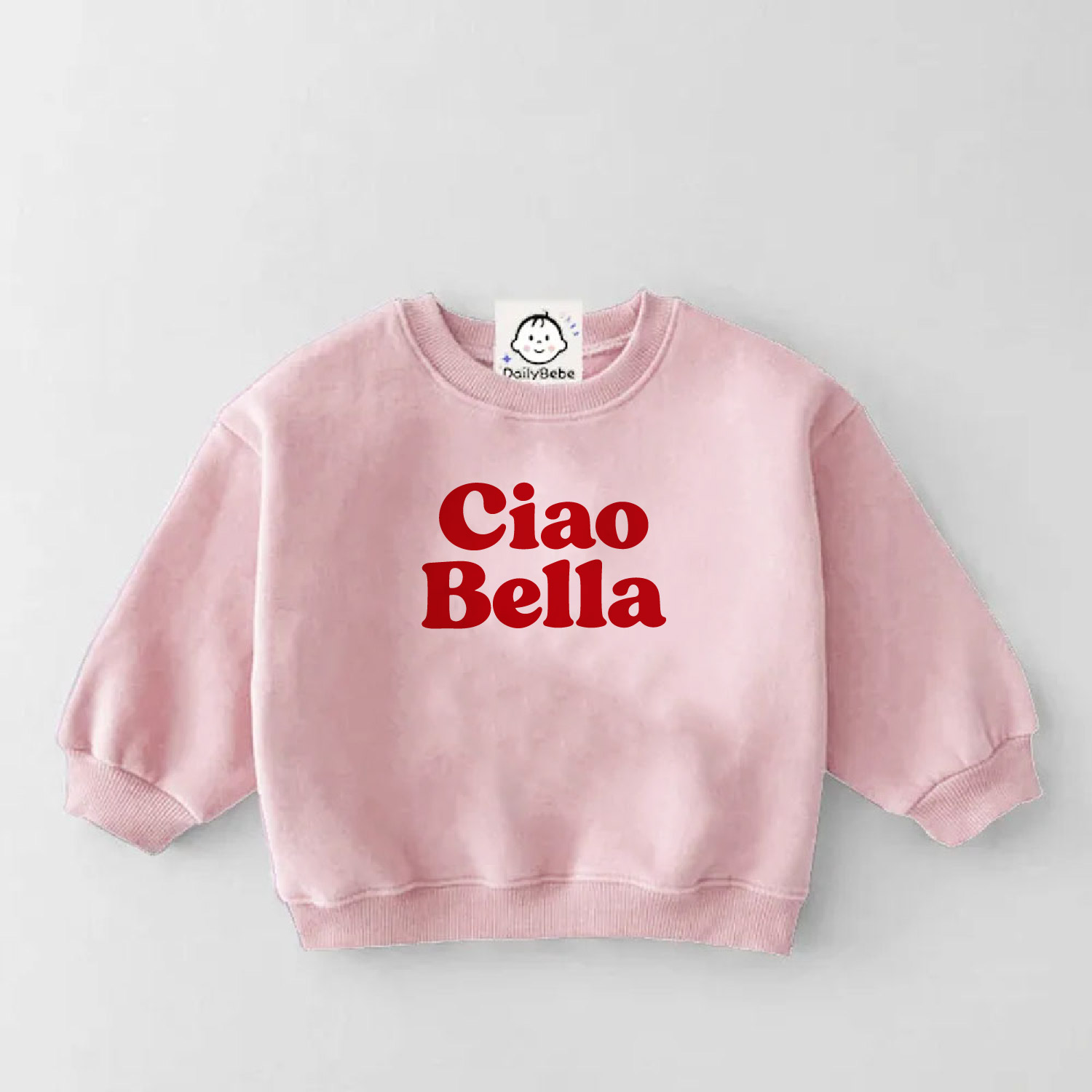 CIAO BELLA Baby & Kids Pink Sweatshirt