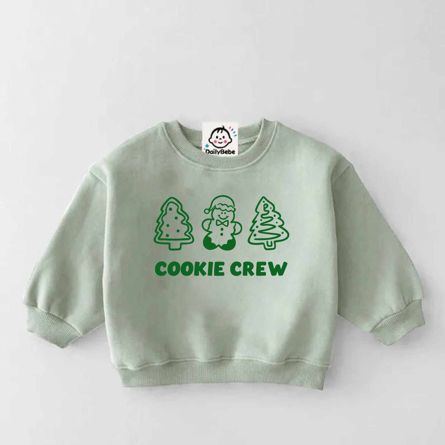COOKIE CREW Baby Toddler Christmas Tree Sweatshirt