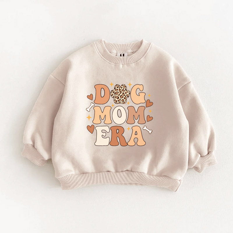 DOG MOM ERA Baby Toddler Sweatshirt