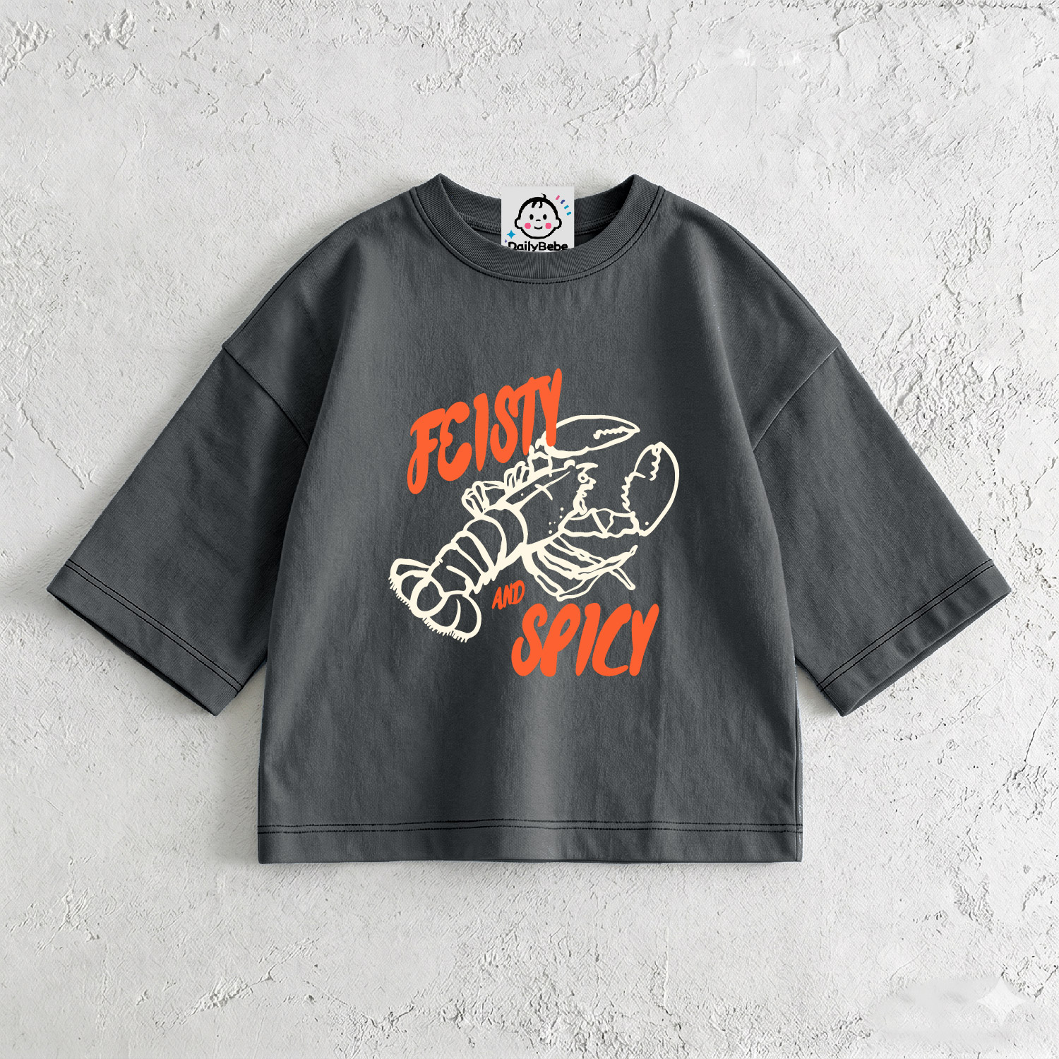 FEISTY AND SPICY Baby & Kids Lobster T-Shirt (6M-12Y)