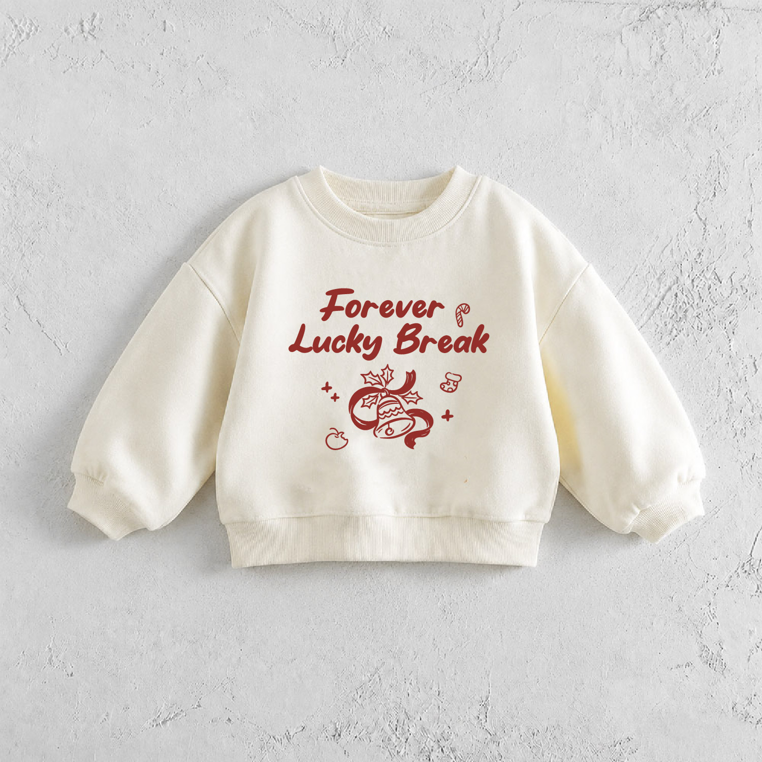 FOREVER LUCKY BREAK Baby & Toddler Bell Sweatshirt