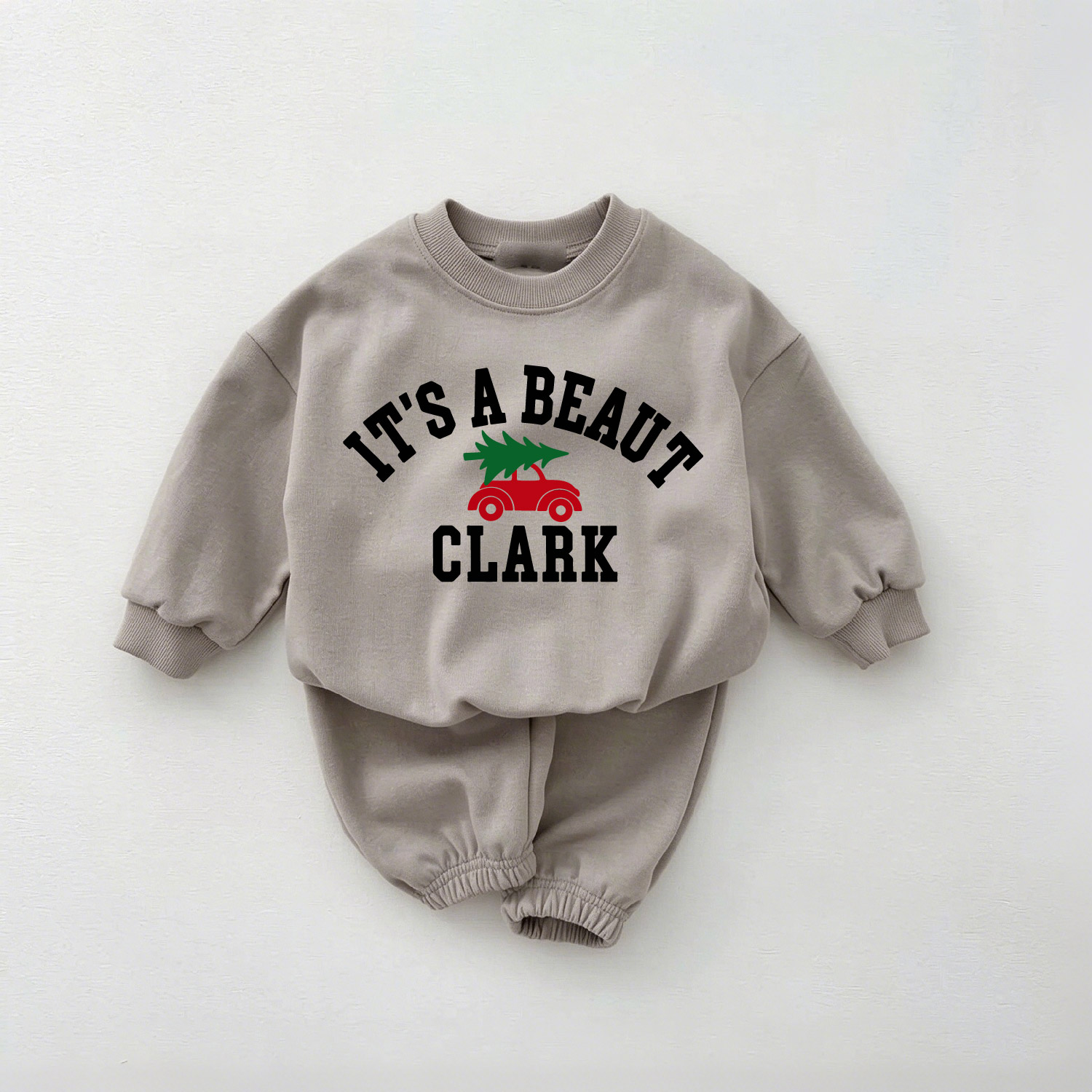 IT'S A BEAUT CLARK Baby Christmas 2-Piece Set