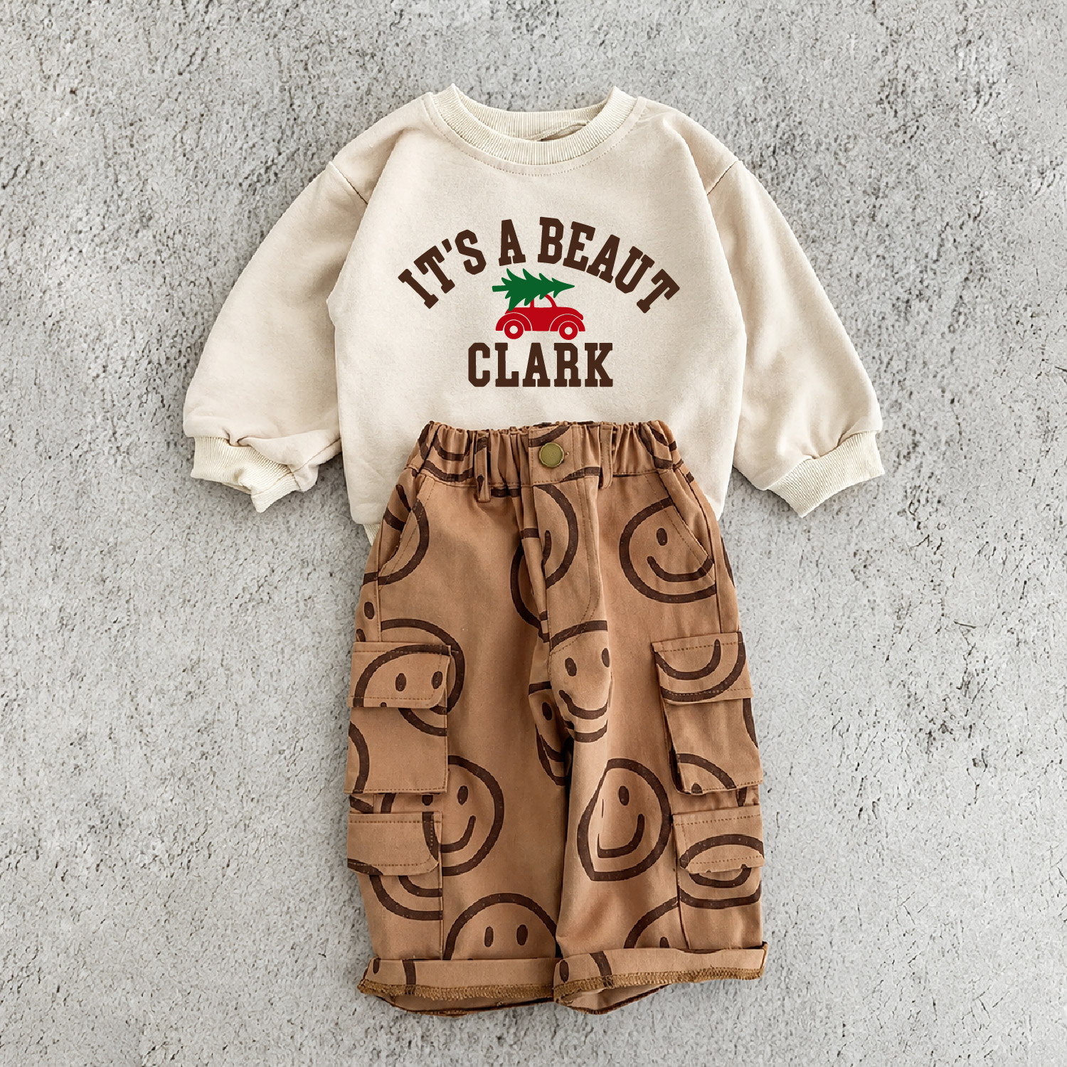 IT'S A BEAUT CLARK Baby & Kid Sweatshirt 2-Piece Set