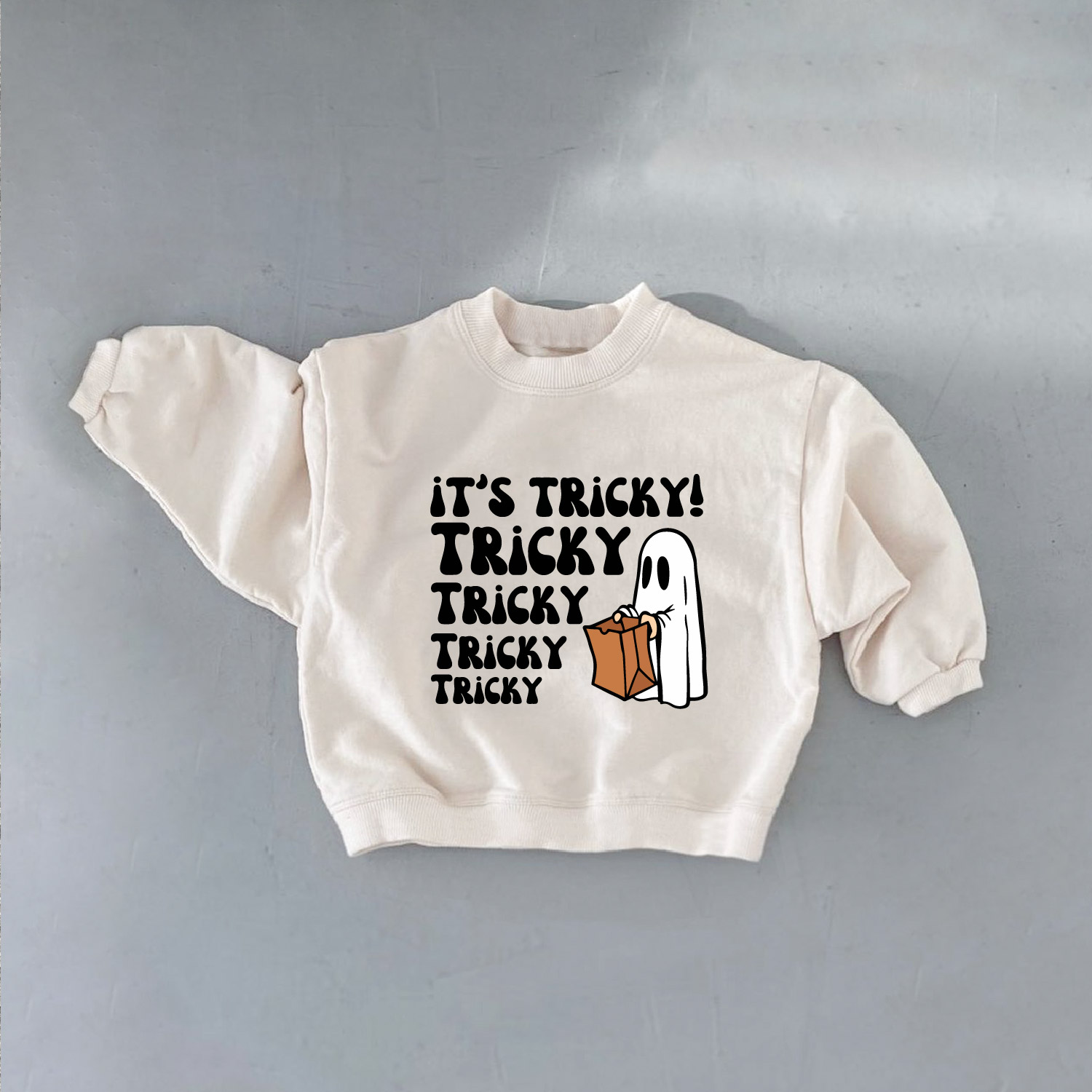 IT'S TRICKY Baby & Kids Ghost Sweatshirt