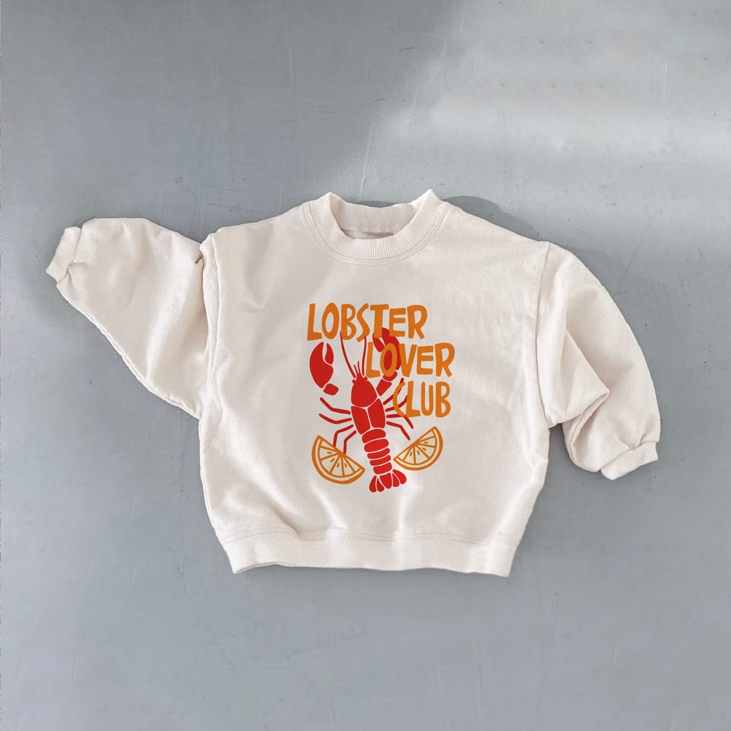 LOBSTER LOVER CLUB Baby & Kids Lobster Lemon Sweatshirt