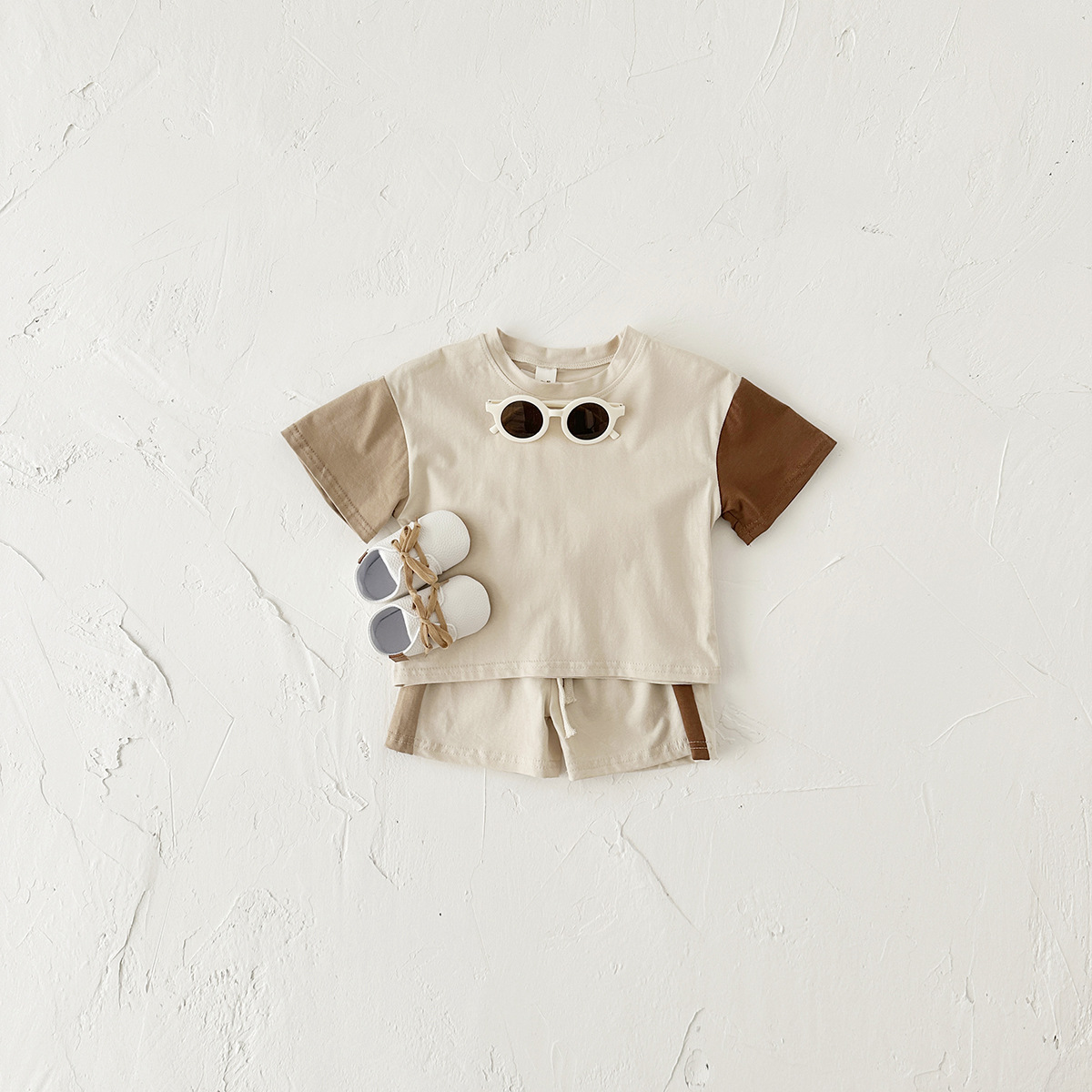 Baby 2-Piece Lovely Striped Basic Set