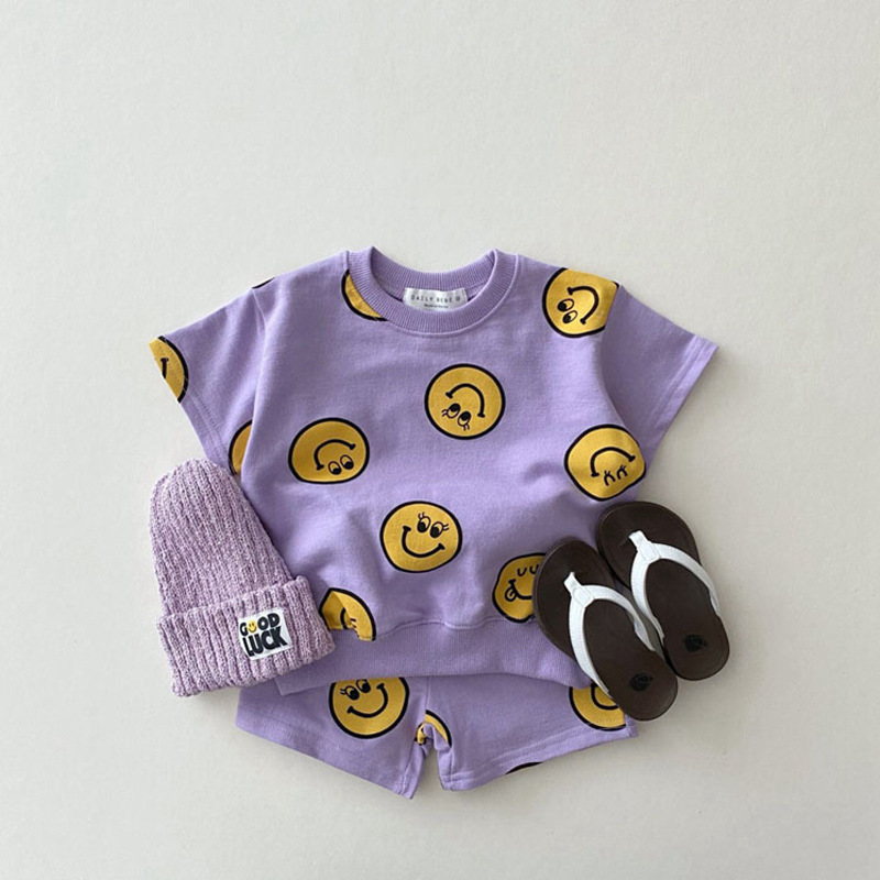 Baby Smile Leisure Tee & Shorts Set