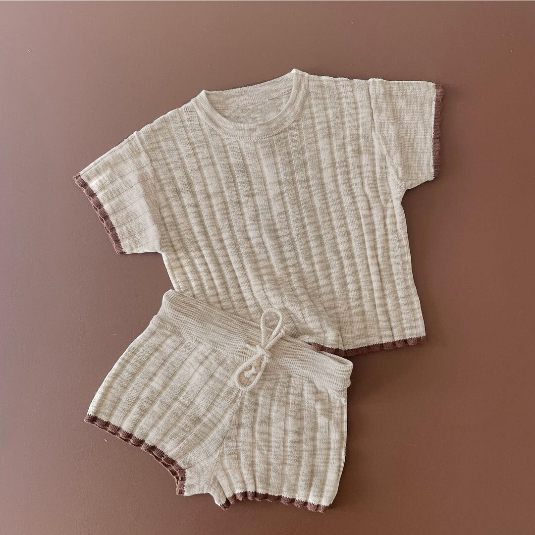 Baby Girls Heart Hollow Sweater Bodysuit