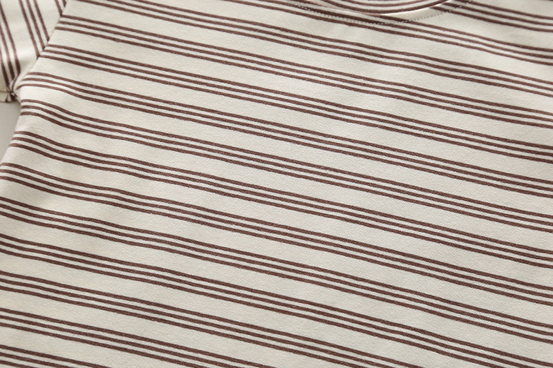 Toddler Boy 3-Piece Striped Casual Set