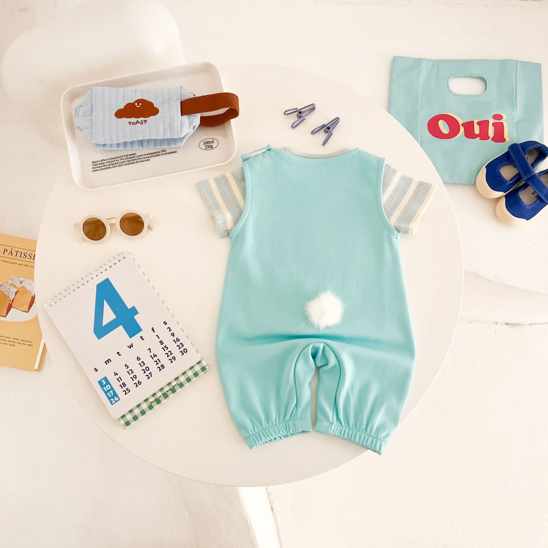 Baby Fake 2 Pieces Tomato Romper Sets