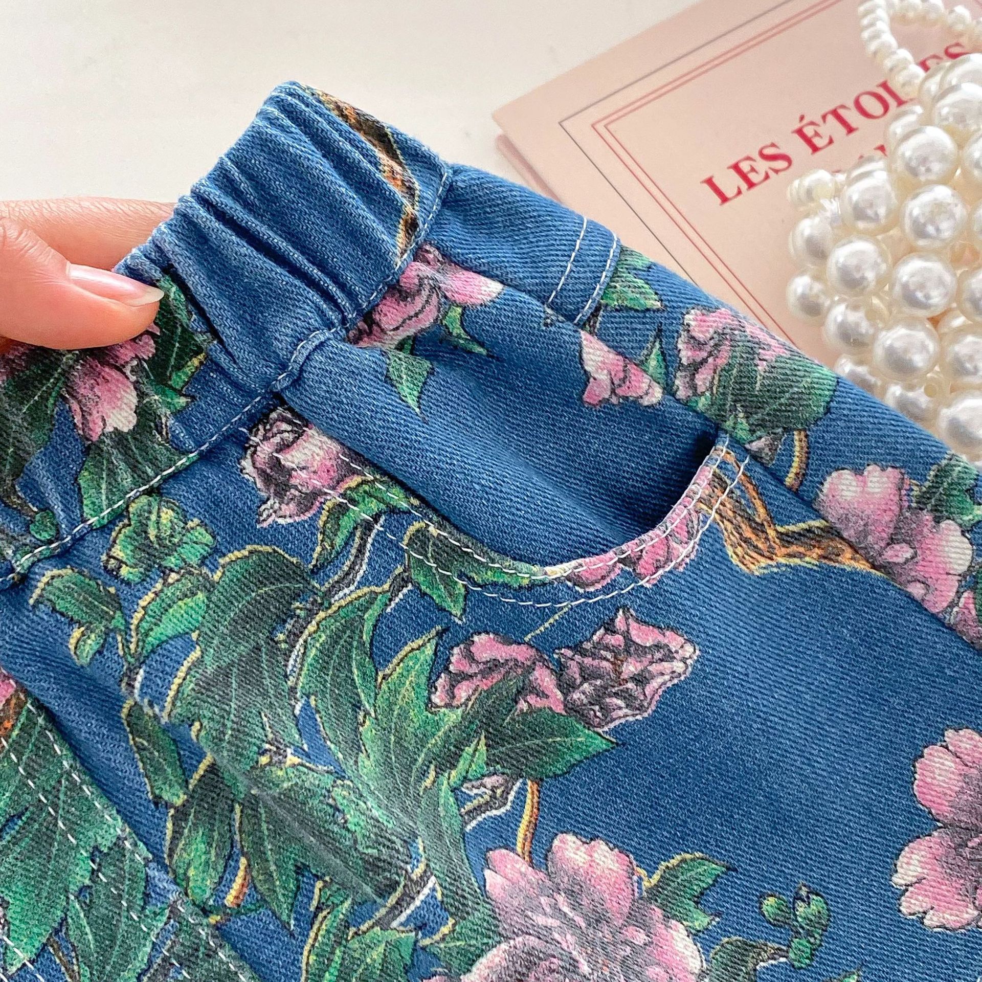 [Copy]2-Piece Baby Kid Girls Denim Half Skirt Dress Set