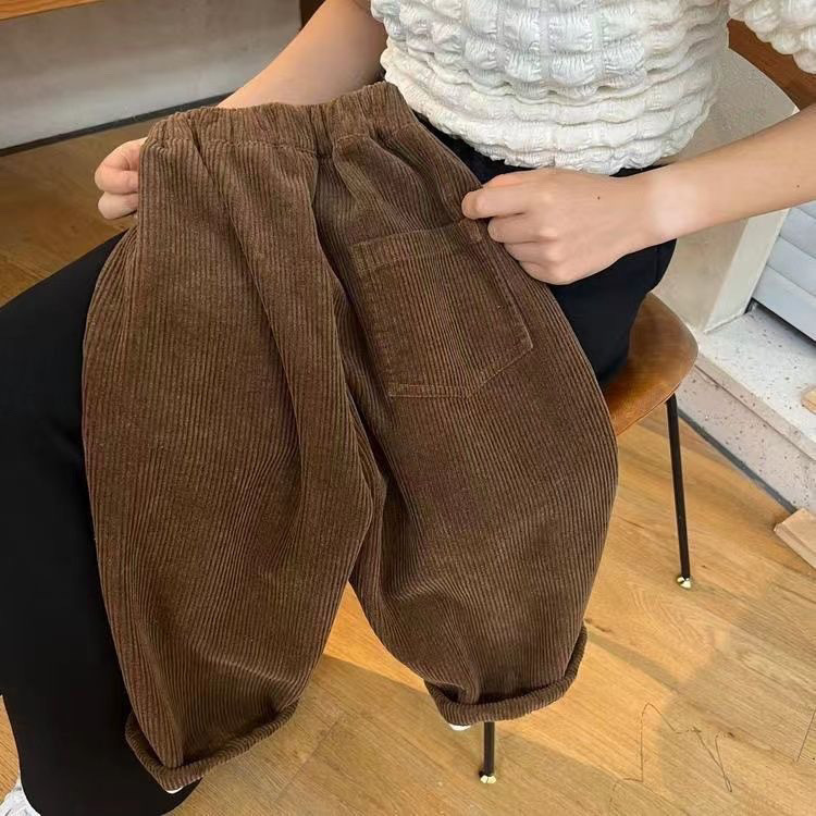 DailyBebe Toddler Boys Girls Corduroy Pants