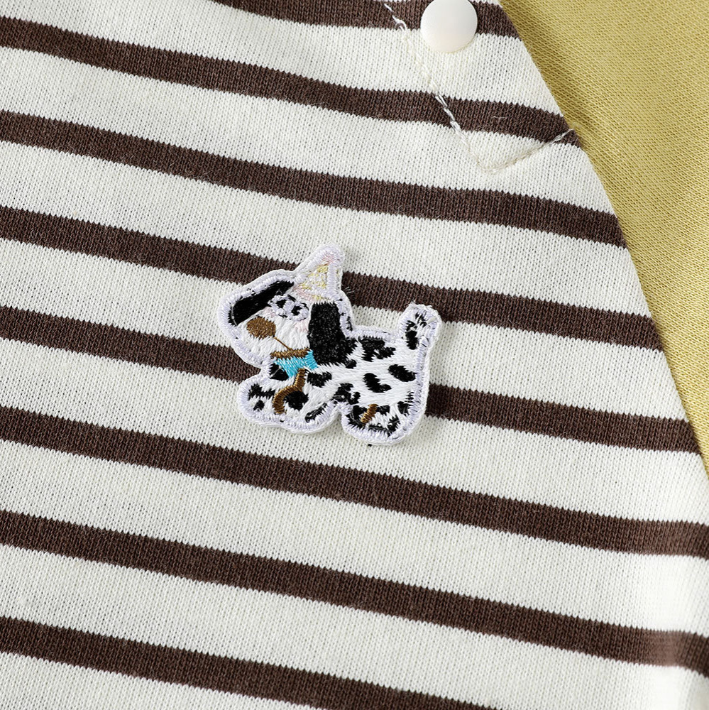 Baby Toddler Contrast Stripes T-Shirt