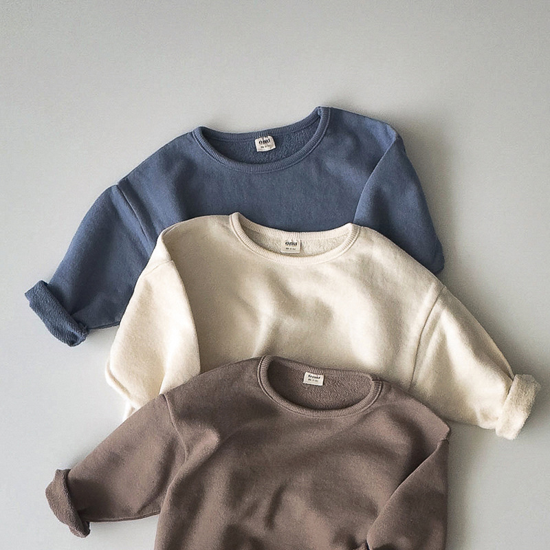 Baby Toddler Solid Color Loose T-Shir