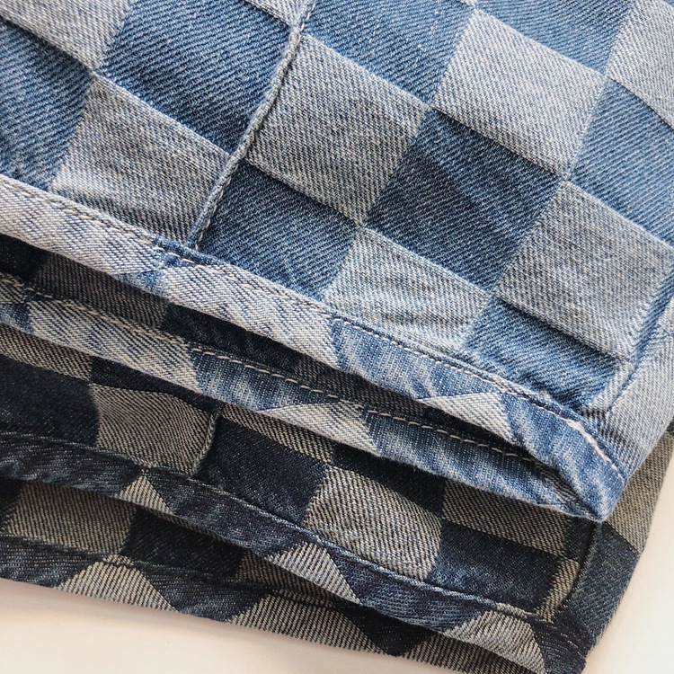 [Copy]Kid Color Block Design Loose Pants