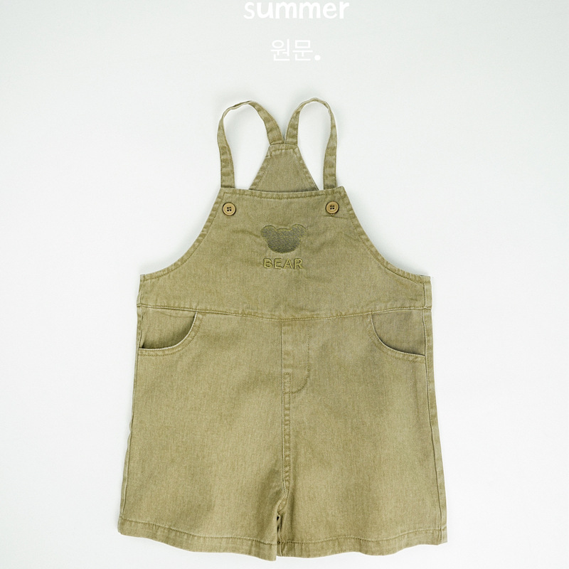 Toddler Vintage Bear Overalls