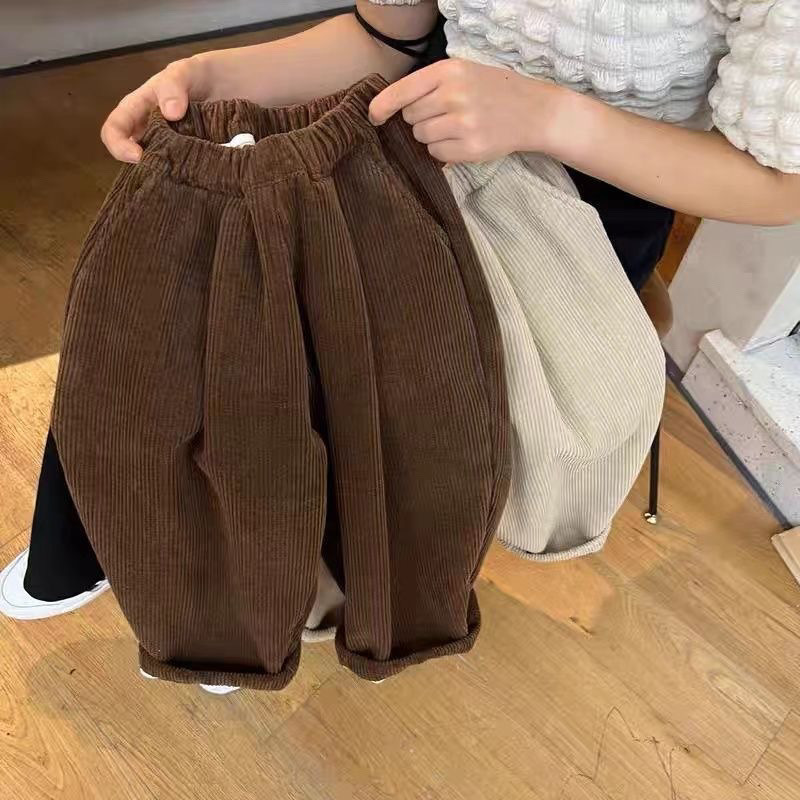 DailyBebe Toddler Boys Girls Corduroy Pants