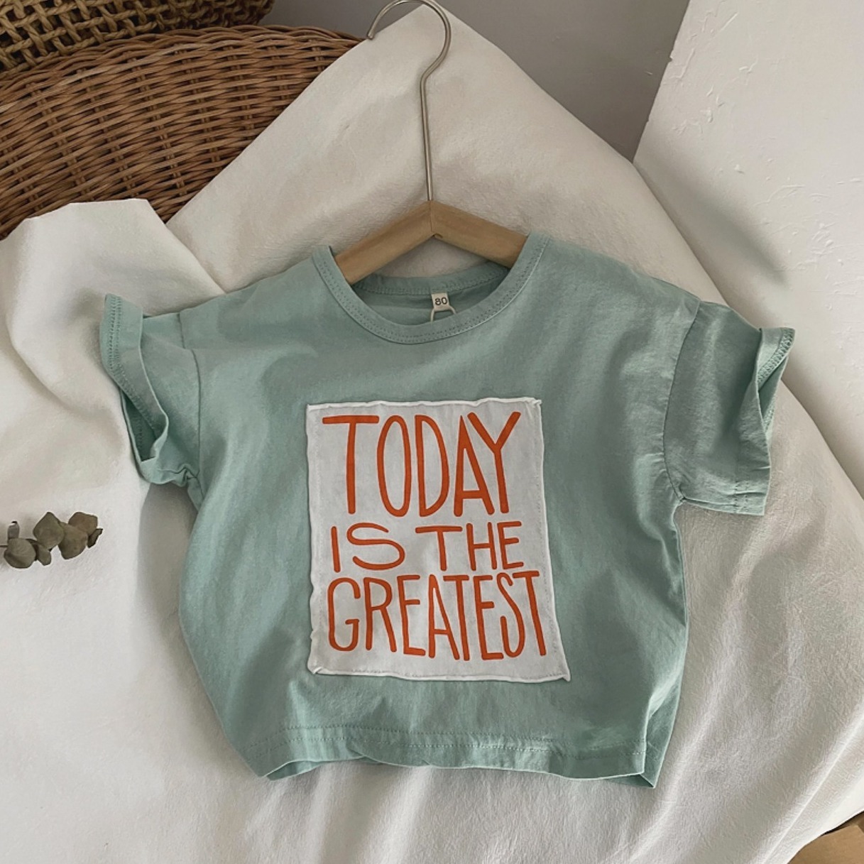TODAY IS THE GREATEST Toddler Patch T-Shirt