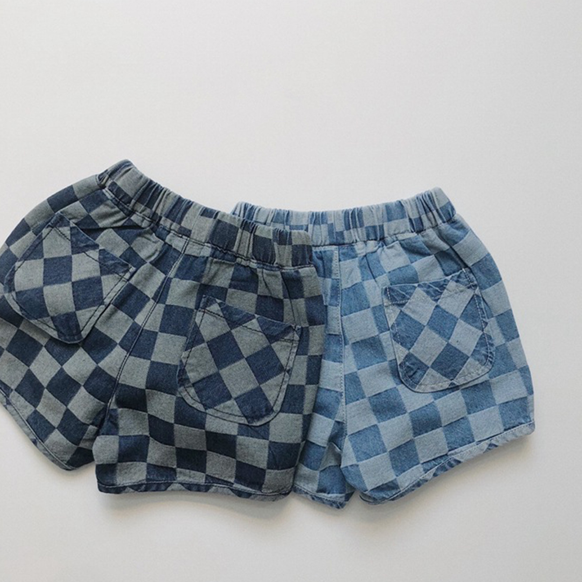 [Copy]Kid Color Block Design Loose Pants