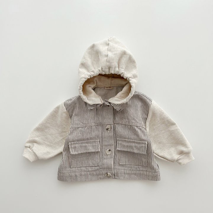  Toddler Hooded Denim Jacket