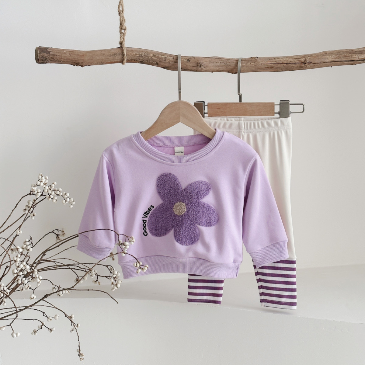 Baby Flowers Embroidery Set