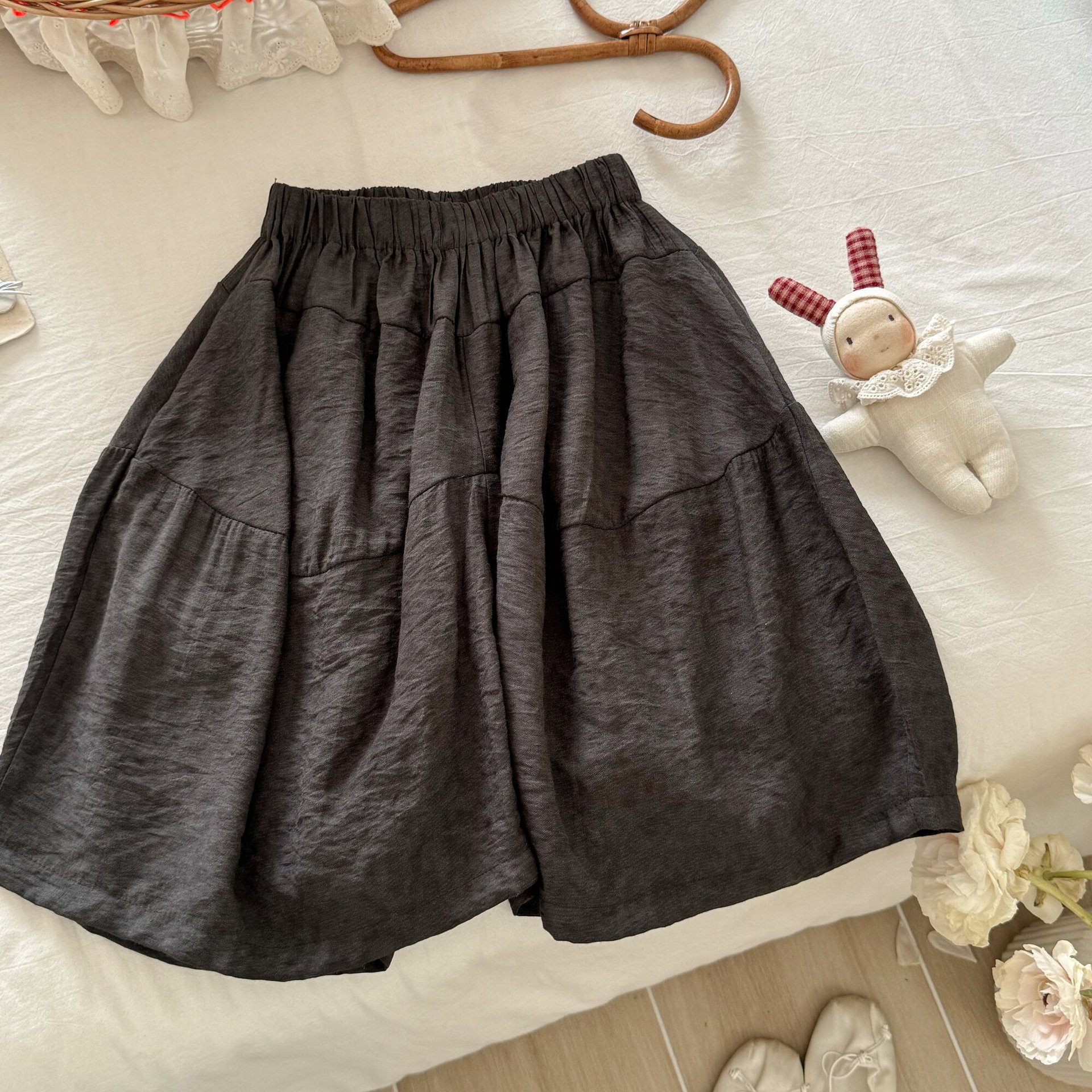 Toddler Girl Minimal Linen Set