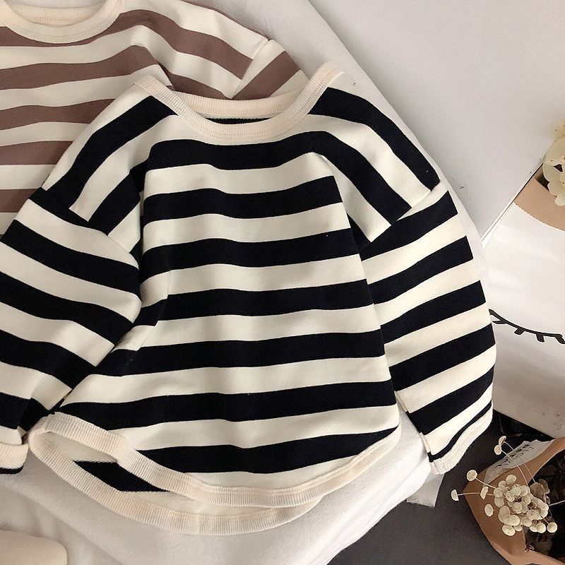 Kids Boy Striped Long Sleeve Top
