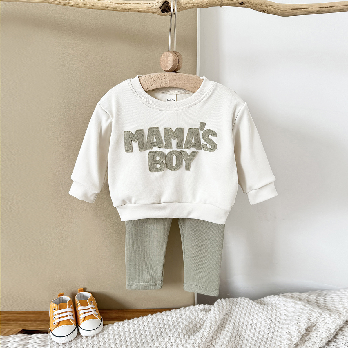 MAMA'S BOYBaby Balloon Bodysuit