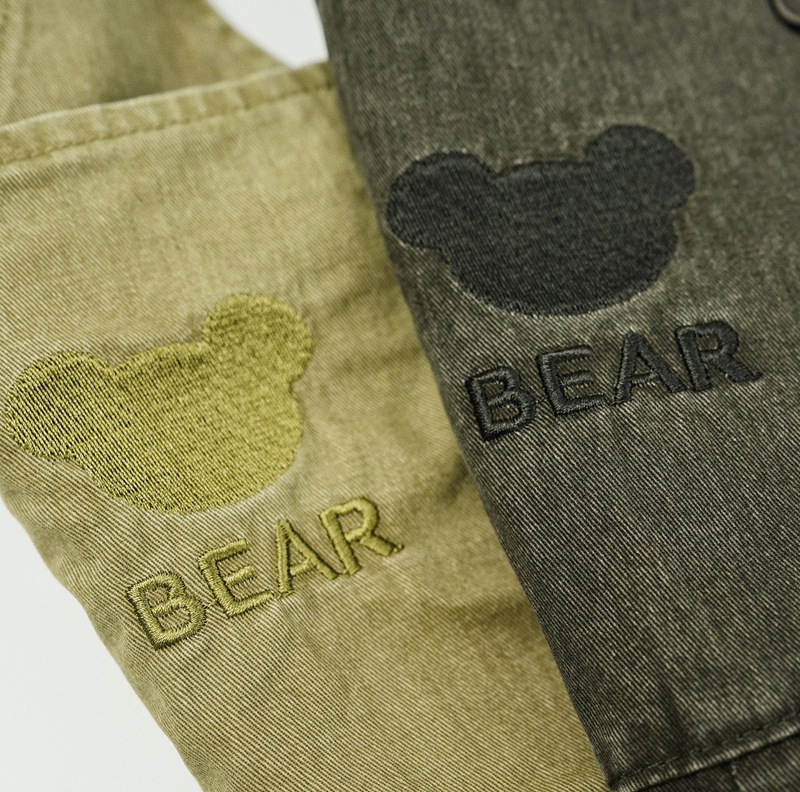 Toddler Vintage Bear Overalls