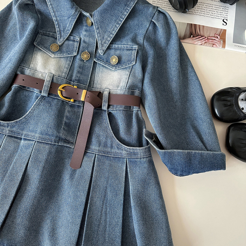 Toddler Girls Denim Dress