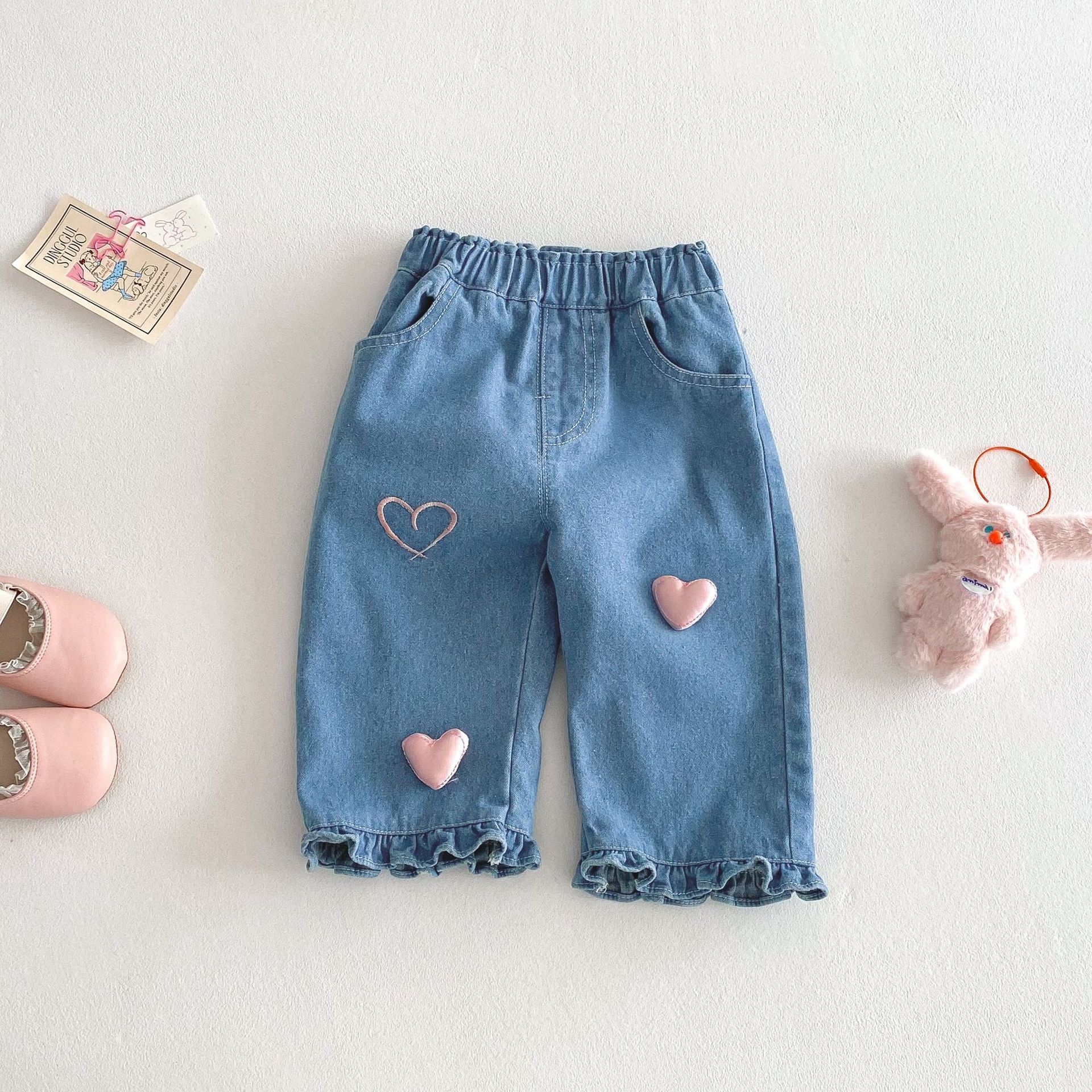 Baby Toddler 3D Heart Pants