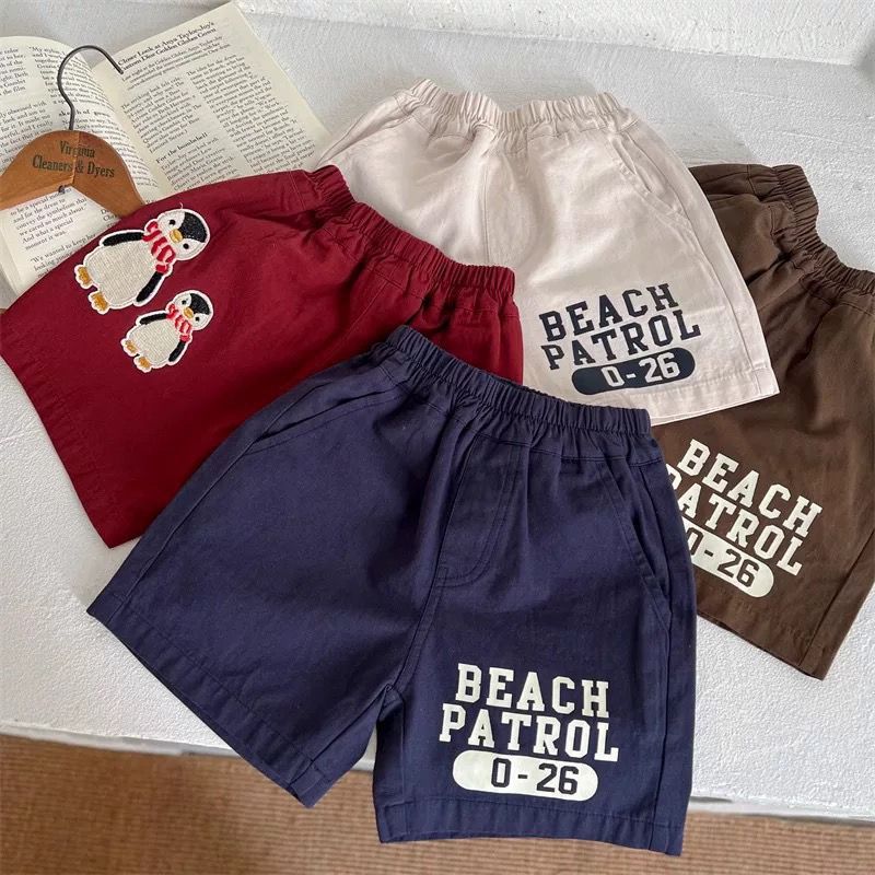 BEACH PATROL Toddler Penguin Shorts