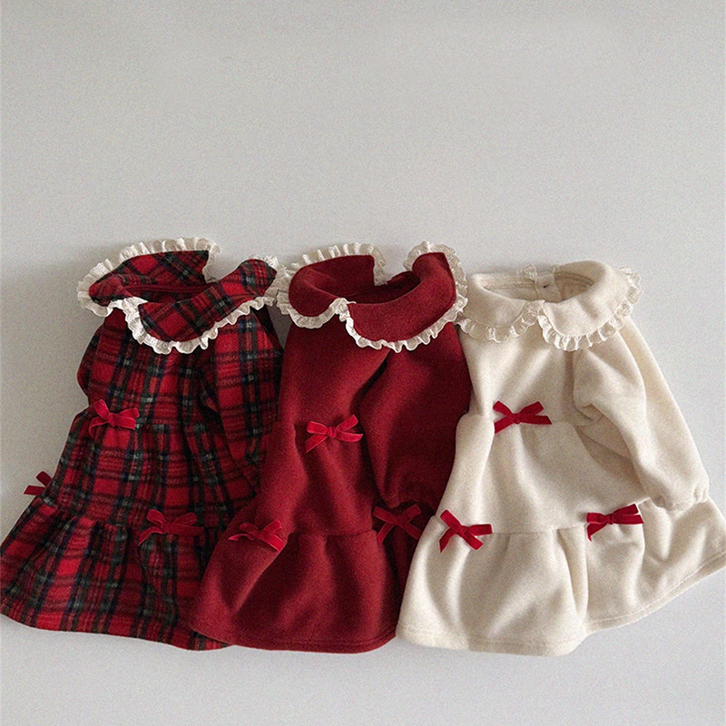 Baby Toddler Girl Bow Sweet Dress