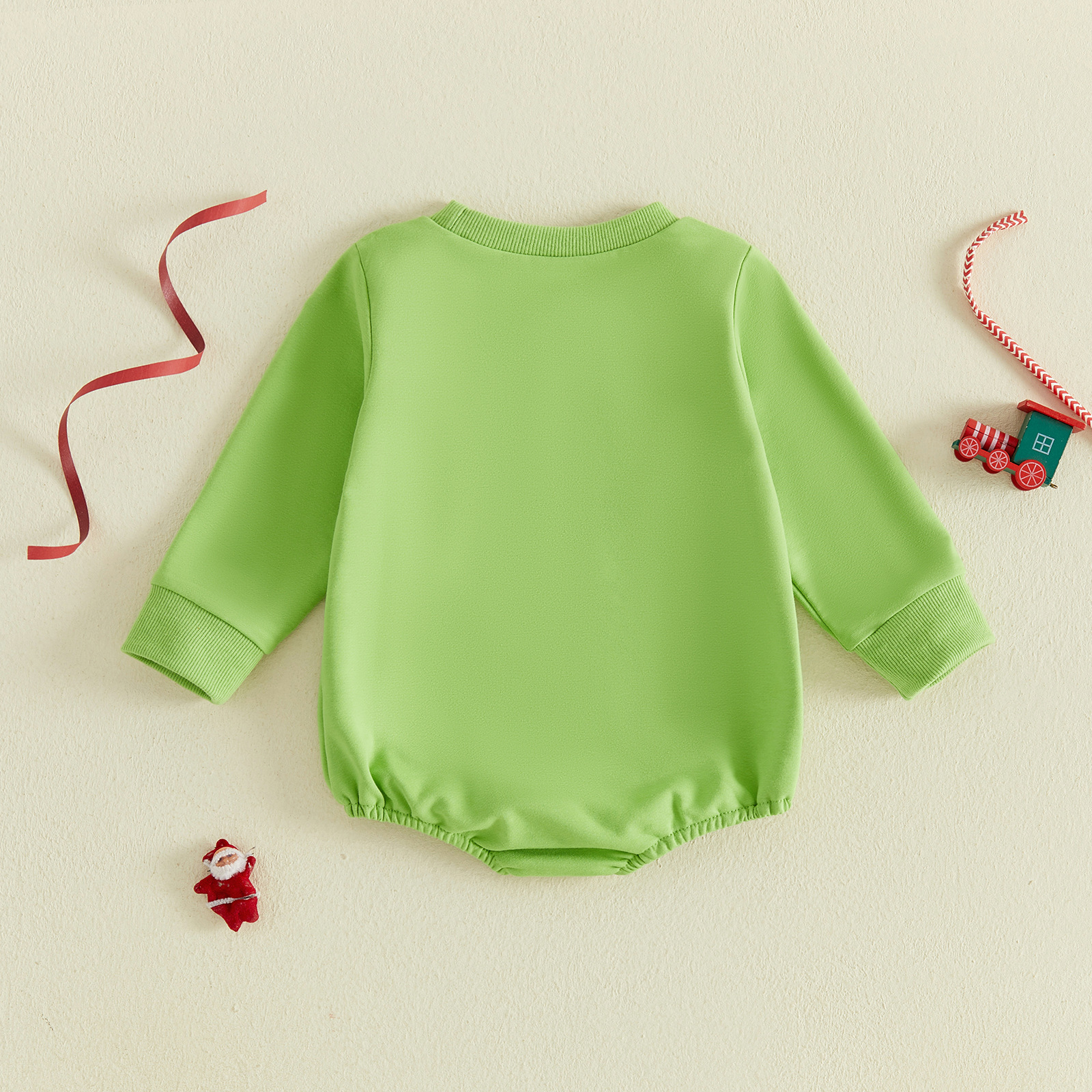 Christmas Baby Letter Heart Embroidery BODYSUIT