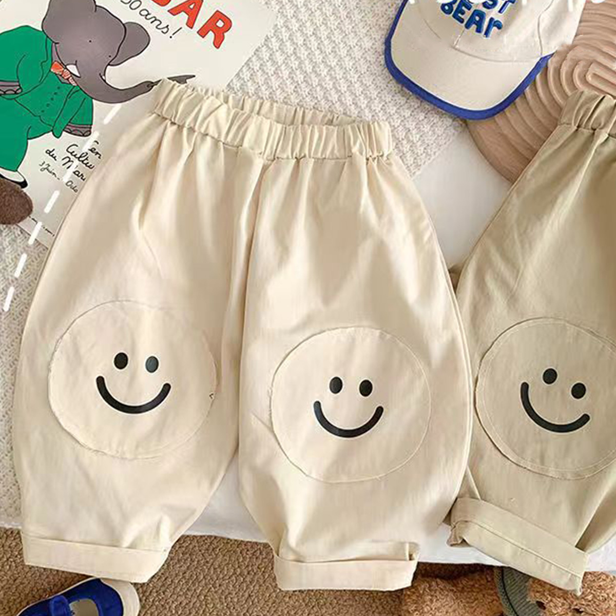 Toddler Smile Face Pants