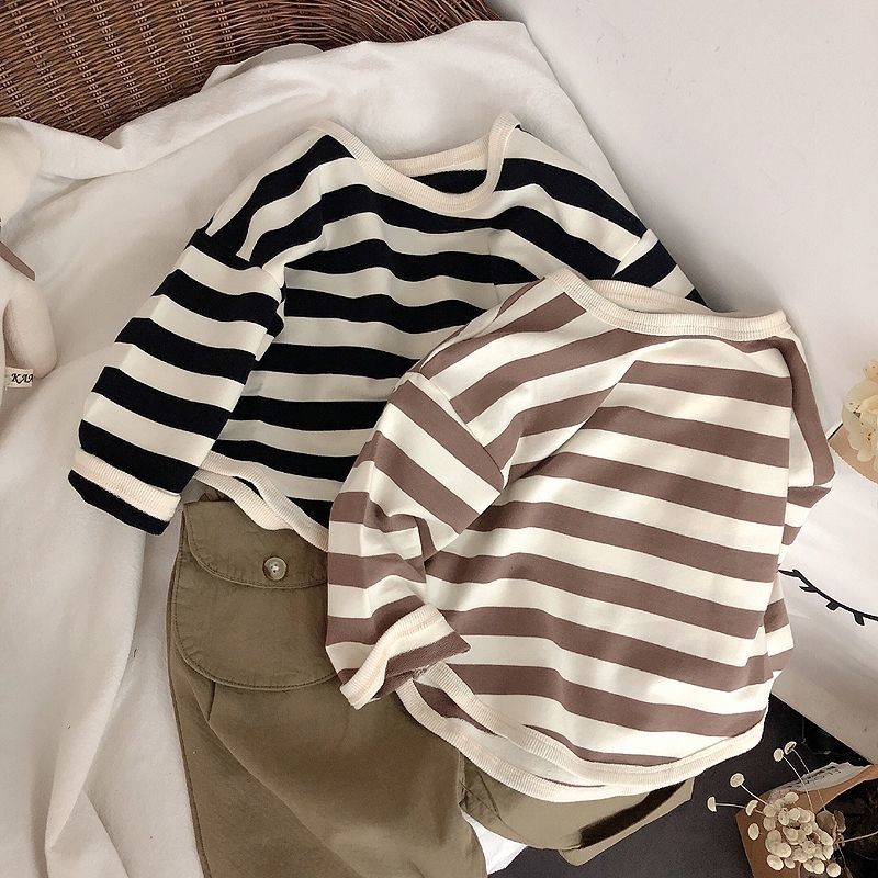 Kids Boy Striped Long Sleeve Top