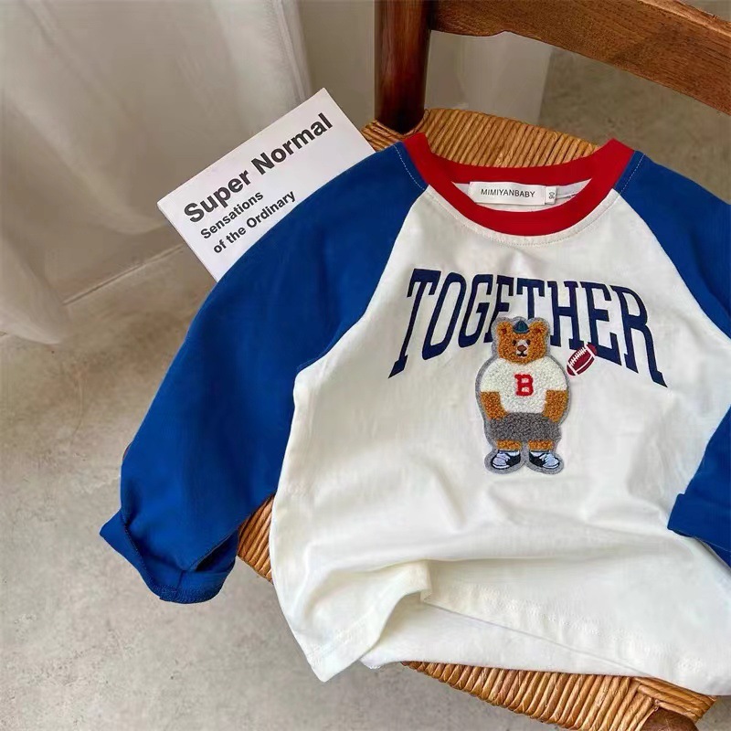 Toddler Pizza French Fries Car Embroidery T-Shirt