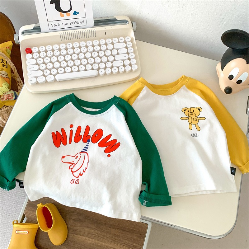Toddler Animal Contrasting Sweatshirt