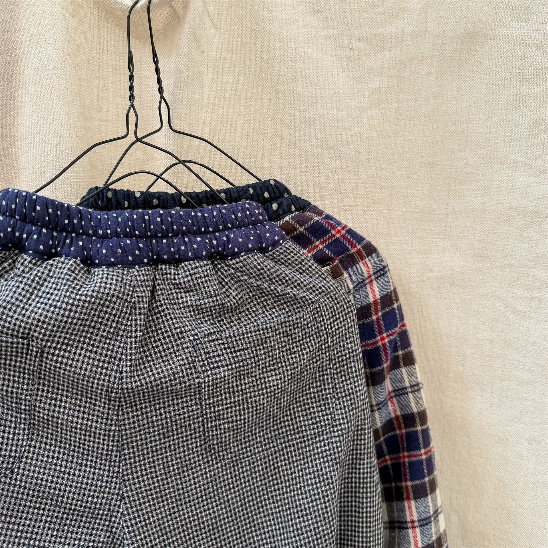 Kids Warm Patchwork Casual Pants