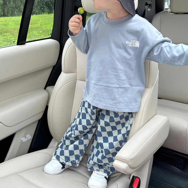 Kid Diamond Blue Denim Pants