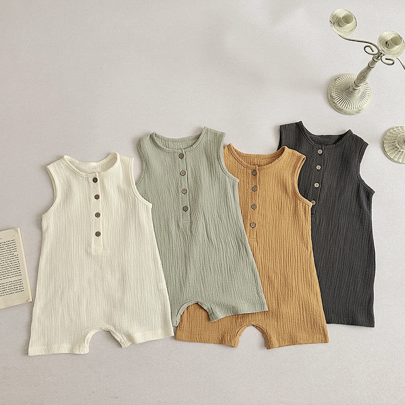 [Copy]Baby Girl Polka Dot Romper