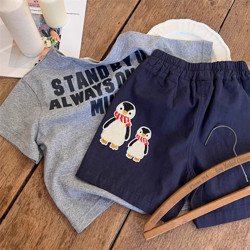 BEACH PATROL Toddler Penguin Shorts