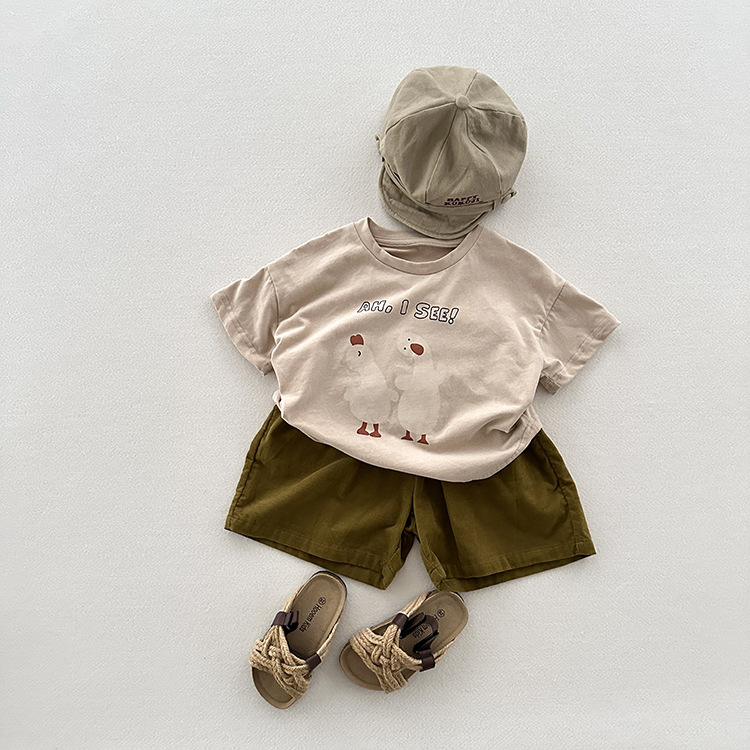 Kid Vintage Goose Casual T-Shirt