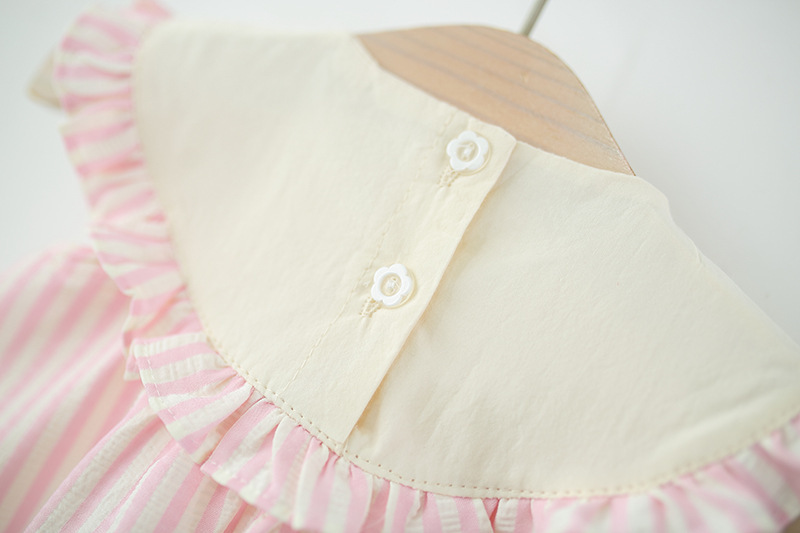 Baby Sailboat Striped Sleeveless Dress