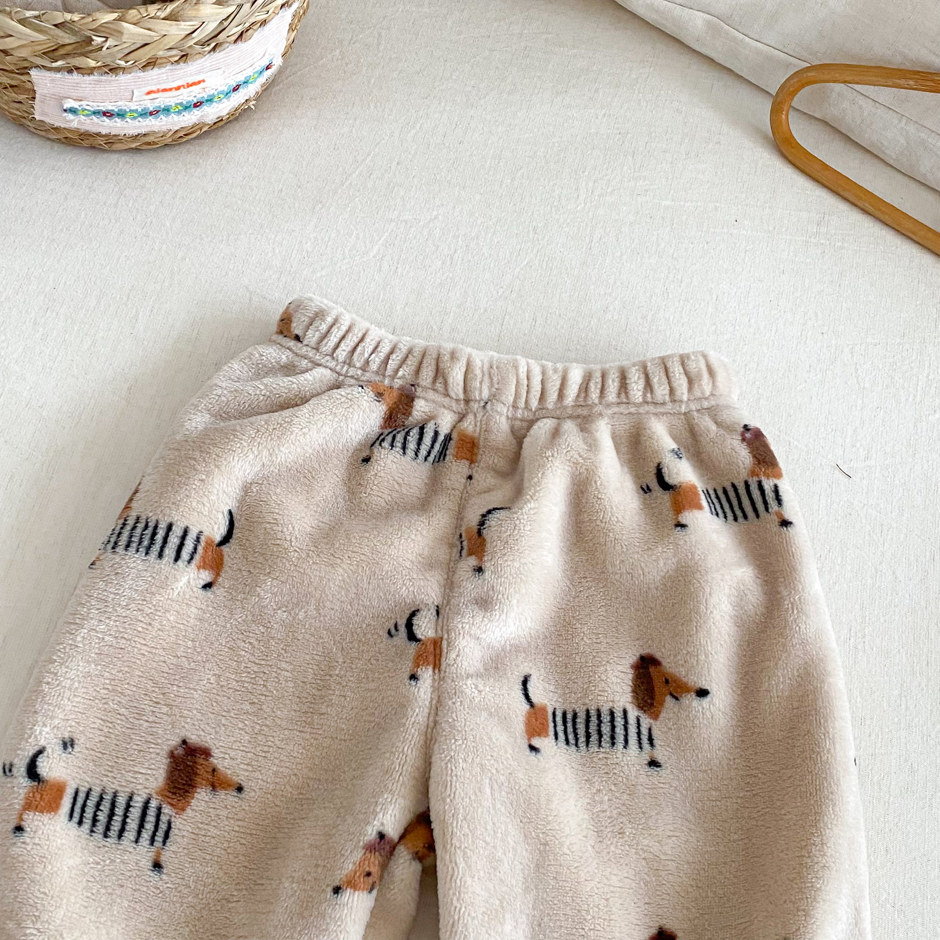 Baby Dogs Double Sided Fleece 2-piece Set